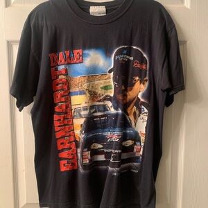 Vintage Dale Earnhardt Black Graphic Men's T-Shirt